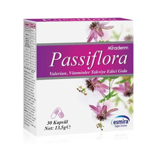 Miraderm Passiflora 30 Kapsül