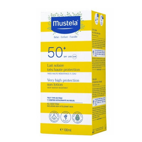 Mustela Protective Milk Spf 50+ 100ml Çok Yüksek Koruma Faktörlü Günes Losyonu