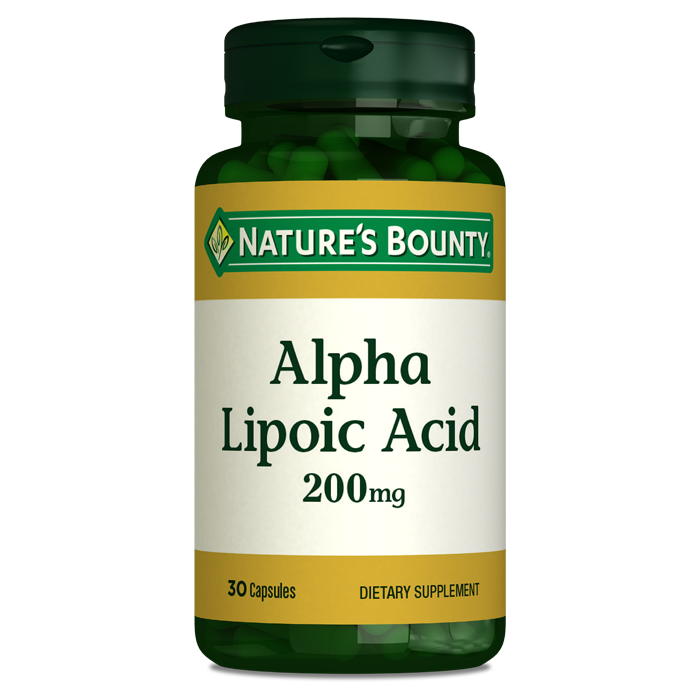 Nature's Bounty Alpha Lipoic Acid 200 mg 30 Kapsül