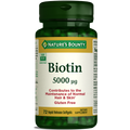 Nature's Bounty Biotin 5000 mcg 72 Kapsül