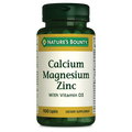 Nature's Bounty Calcium Magnesium Zinc + D3 100 Kaplet