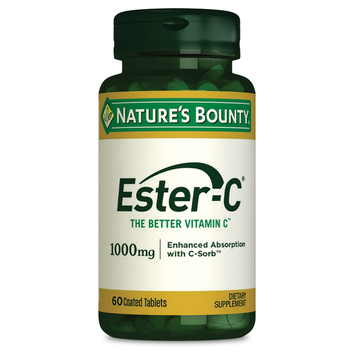 Nature's Bounty Ester-C 500 mg 60 Tablet
