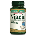 Nature's Bounty Flush Free Niacin 500 mg 50 Kapsül