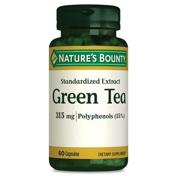 Nature's Bounty Green Tea 315 mg 60 Kapsül