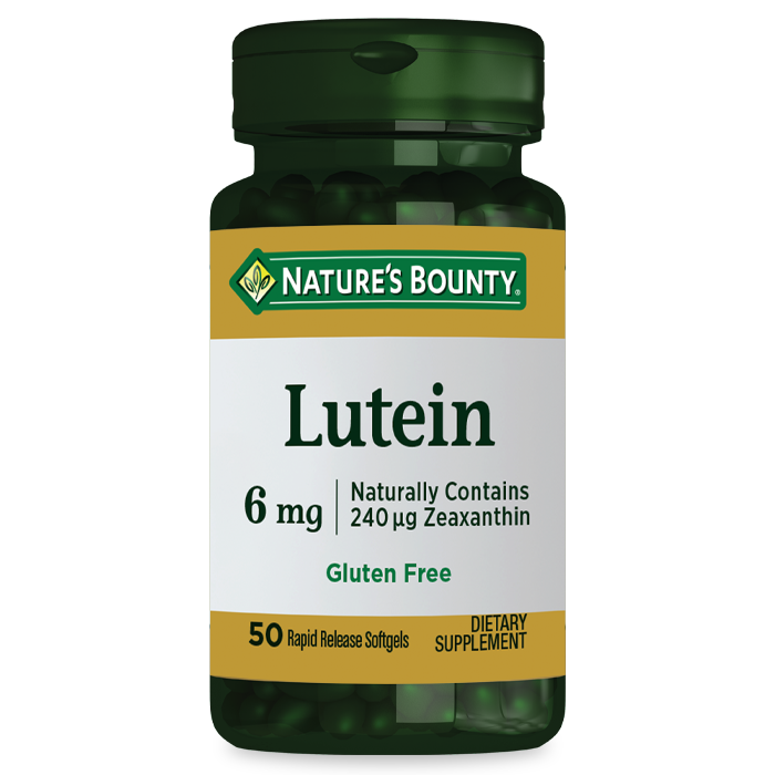 Nature's Bounty Lutein 6 mg 50 Kapsül