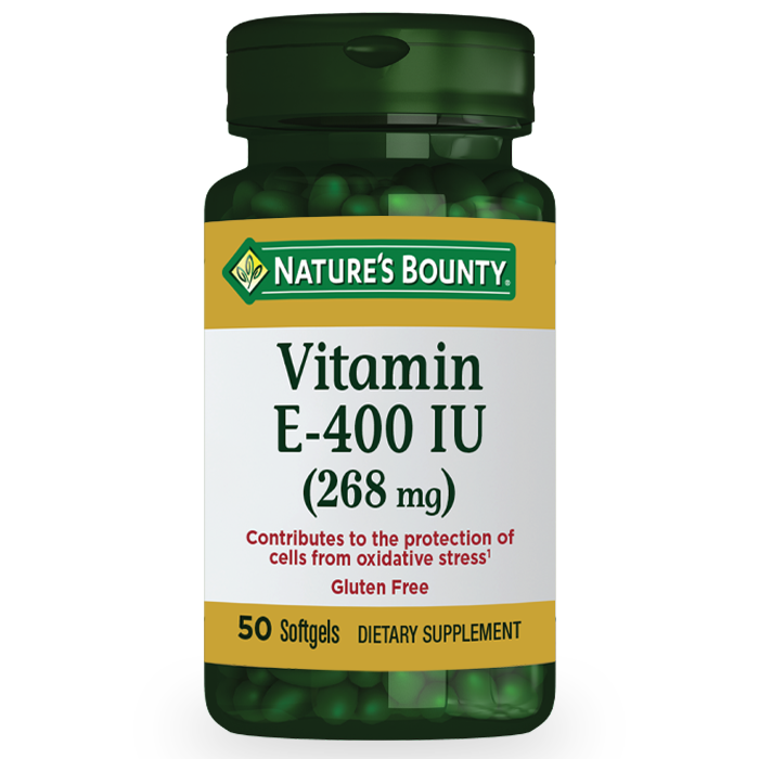 Nature's Bounty Vitamin E 400 IU 50 Jelatin Kapsül