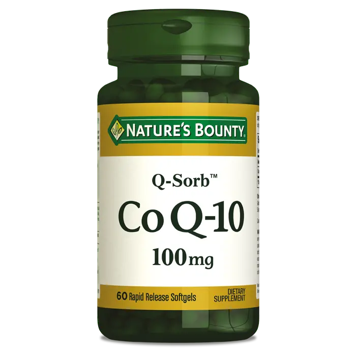 Nature's Bounty Coenzyme Q-10 100 mg 60 Jelatin Kapsül