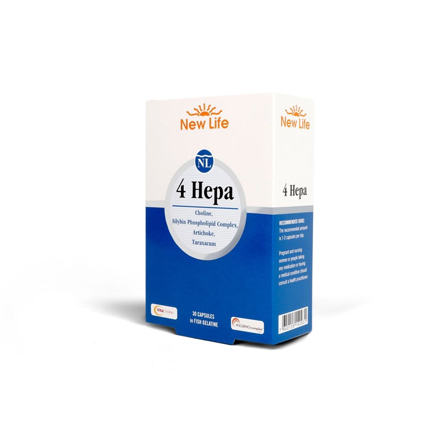 NEW LIFE 4 HEPA 30 Yumuşak Jelatin Kapsül