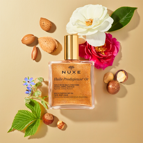 Nuxe Huile Prodigieuse Or 50ml Altin Pariltili Çok Amaçli Kuru Yag Yüz Vücut Saç