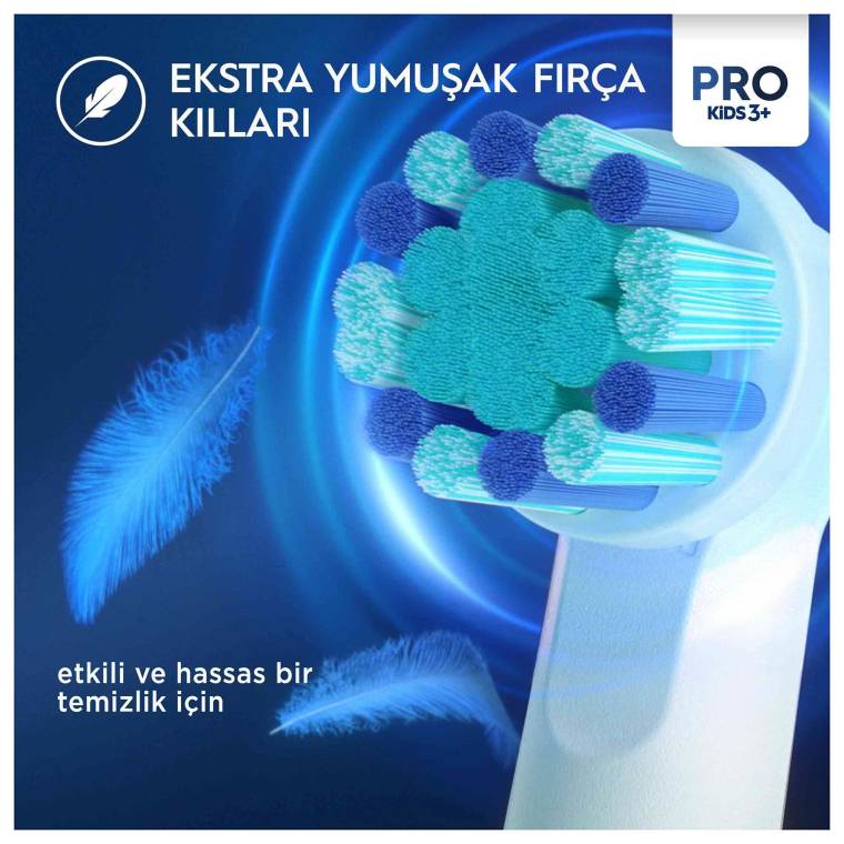 Oral-b Pro Kids 3+ Frozen Diş Firçasi Yedek Başliği 2 Adet