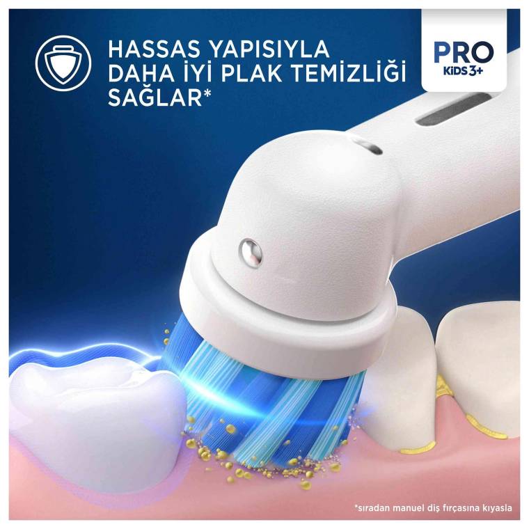 Oral-b Pro Kids 3+ Frozen Diş Firçasi Yedek Başliği 2 Adet