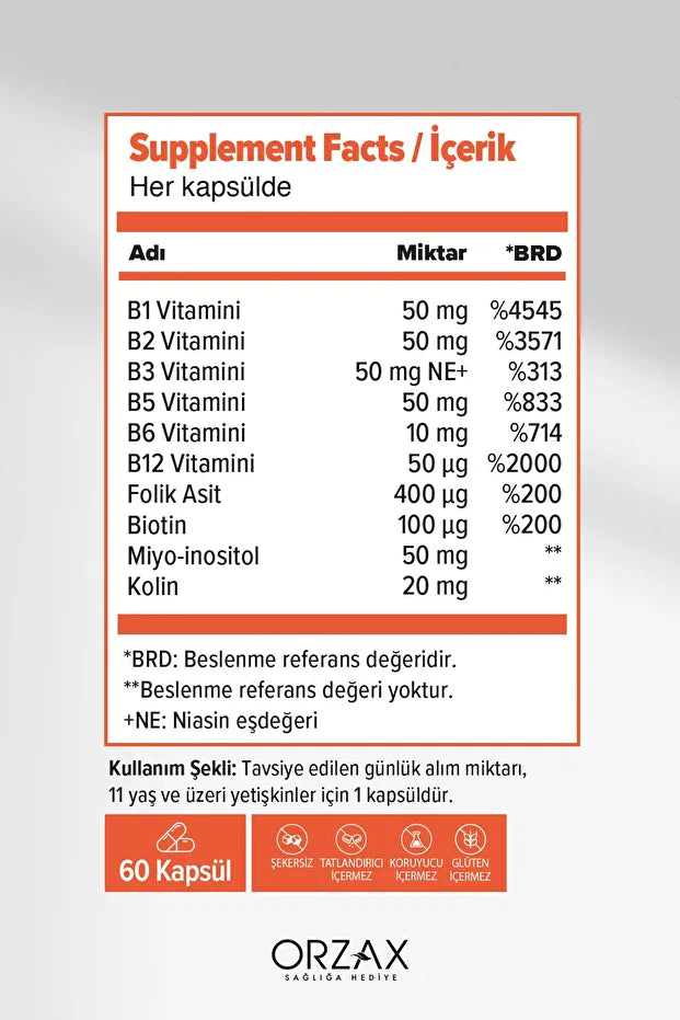Ocean B Complex 50 Kapsül