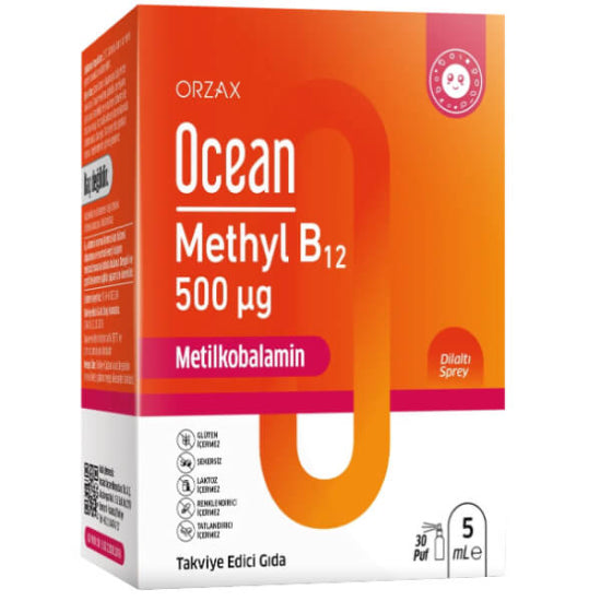 Ocean Methyl B12 500MCG 5ML Dilalti Sprey