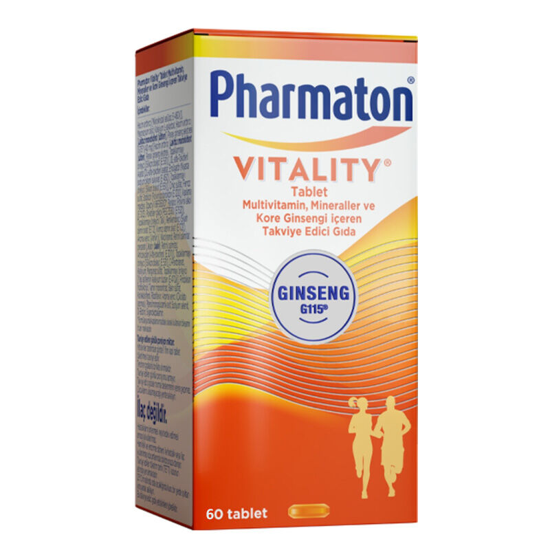 Pharmaton Vitality 60 Tablet Multivitamin