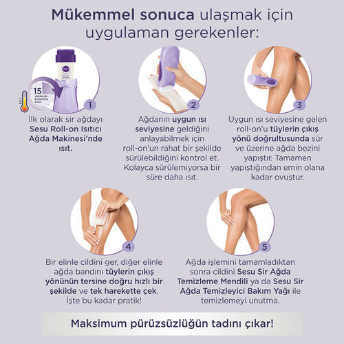 Sesu Soft Roll-on Sir Ağda 100ml