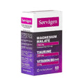 Sorvagen Magnezyum Malat, Taurin ve Vitamin B6 (P5P) Takviye Edici Gıda 60 Tablet