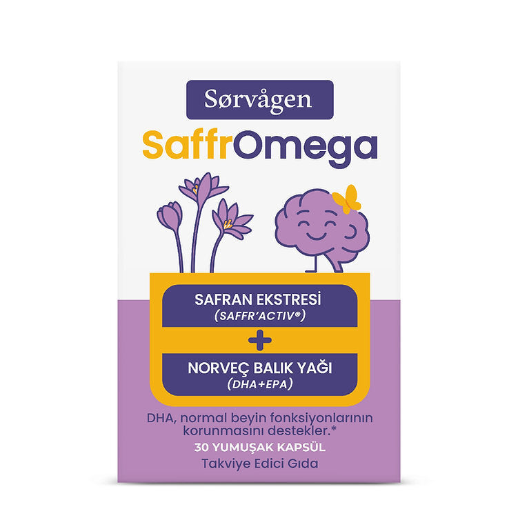 Sorvagen SaffrOmega 30 Yumuşak Kapsül