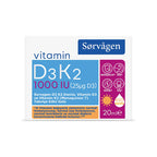 Sorvagen Vitamin D3 K2 Damla 20 ml