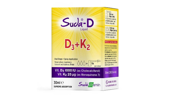 Suda Vitamin Suda-D D3+K2 30 ml