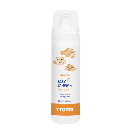 TTO Soft Baby Köpük Şampuanı 200 ml