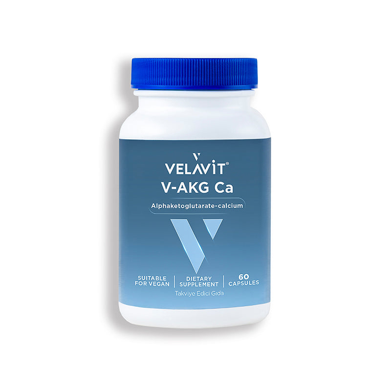 Velavit V-AKG Ca Alphaketoglutarate Calcium 60 Kapsül