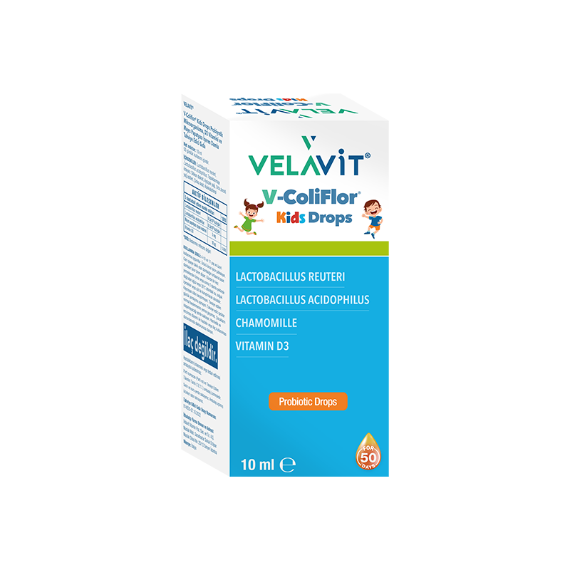 Velavit V-Coliflor Kids Drops 10ML