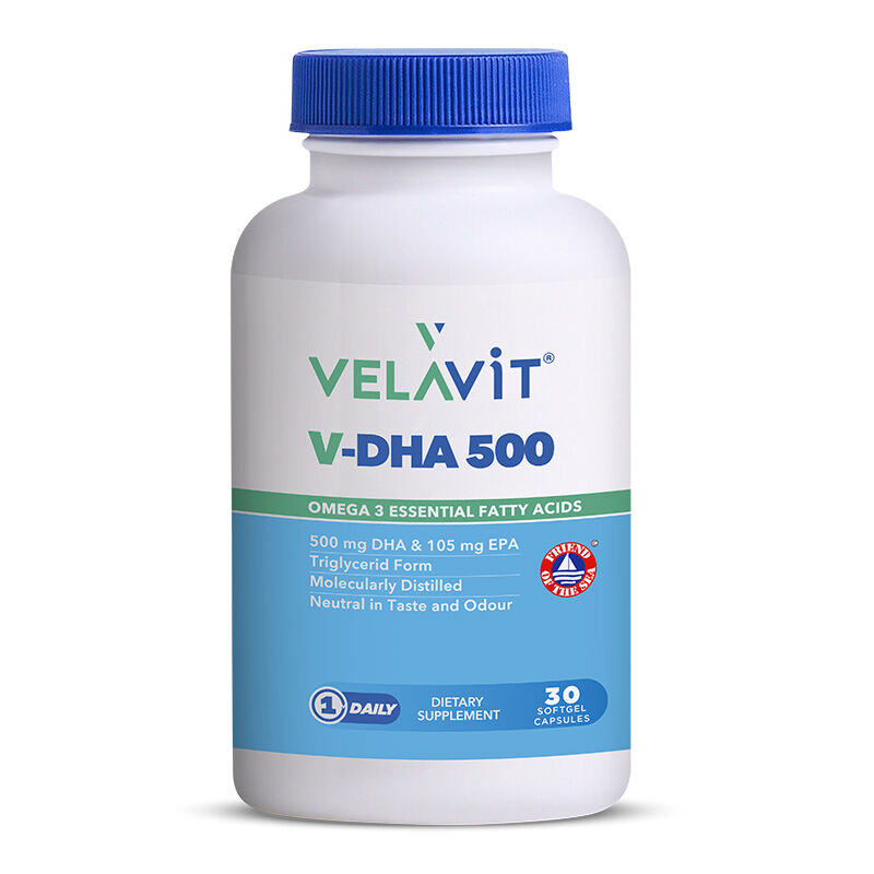 Velavit V-DHA 500 30 Softgel Kapsül