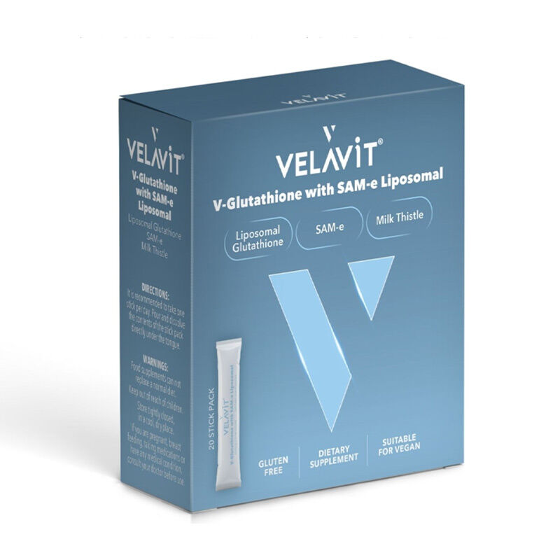 Velavit V-Glutathione With Sam-E Liposomal 30 Stick