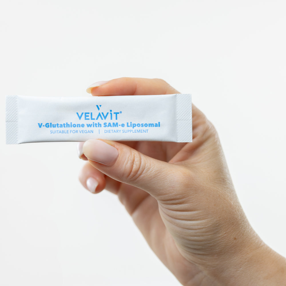Velavit V-Glutathione With Sam-E Liposomal 30 Stick