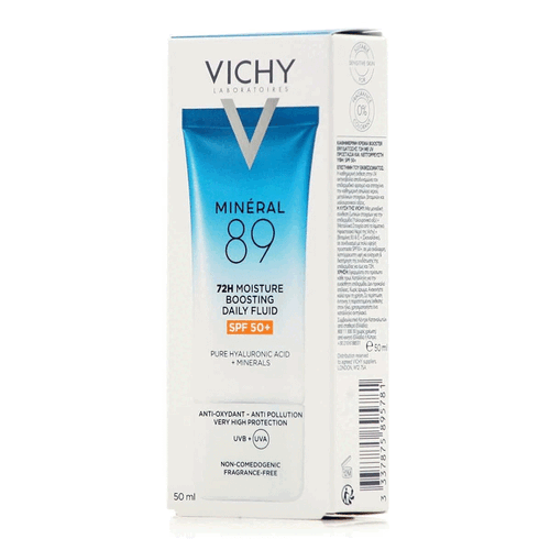 Vichy Mineral 89 72h Moisture Boosting Daily Fluid Spf50 50ml