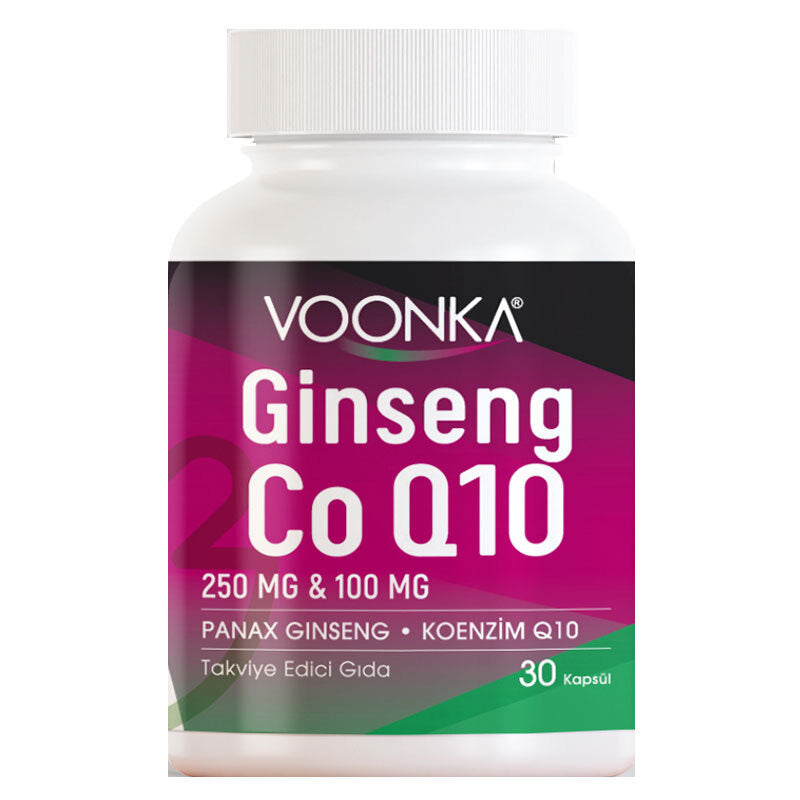Voonka Ginseng - CO Q10 30 Kapsül