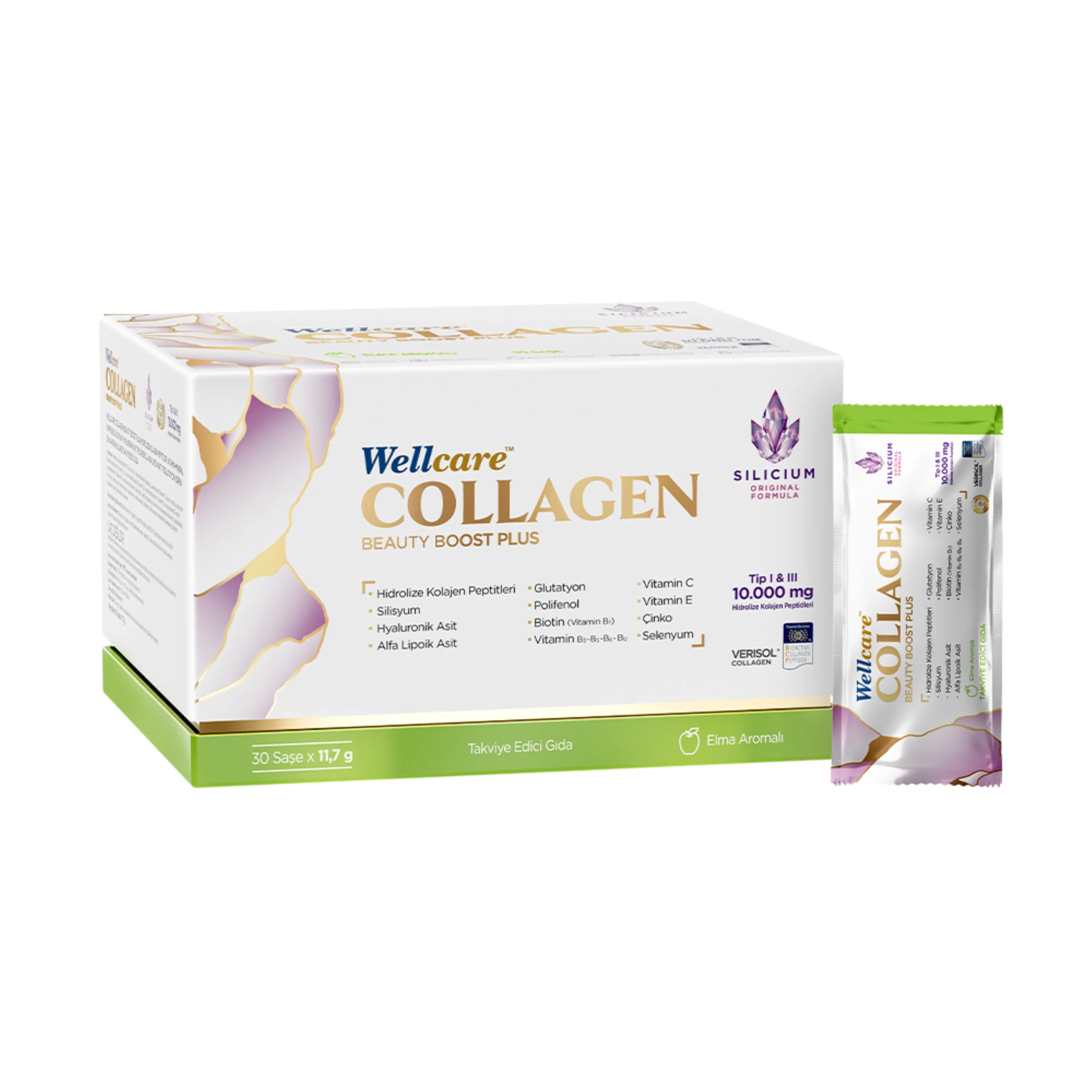 Wellcare Kolajen Elma Aromalı 30 Şase